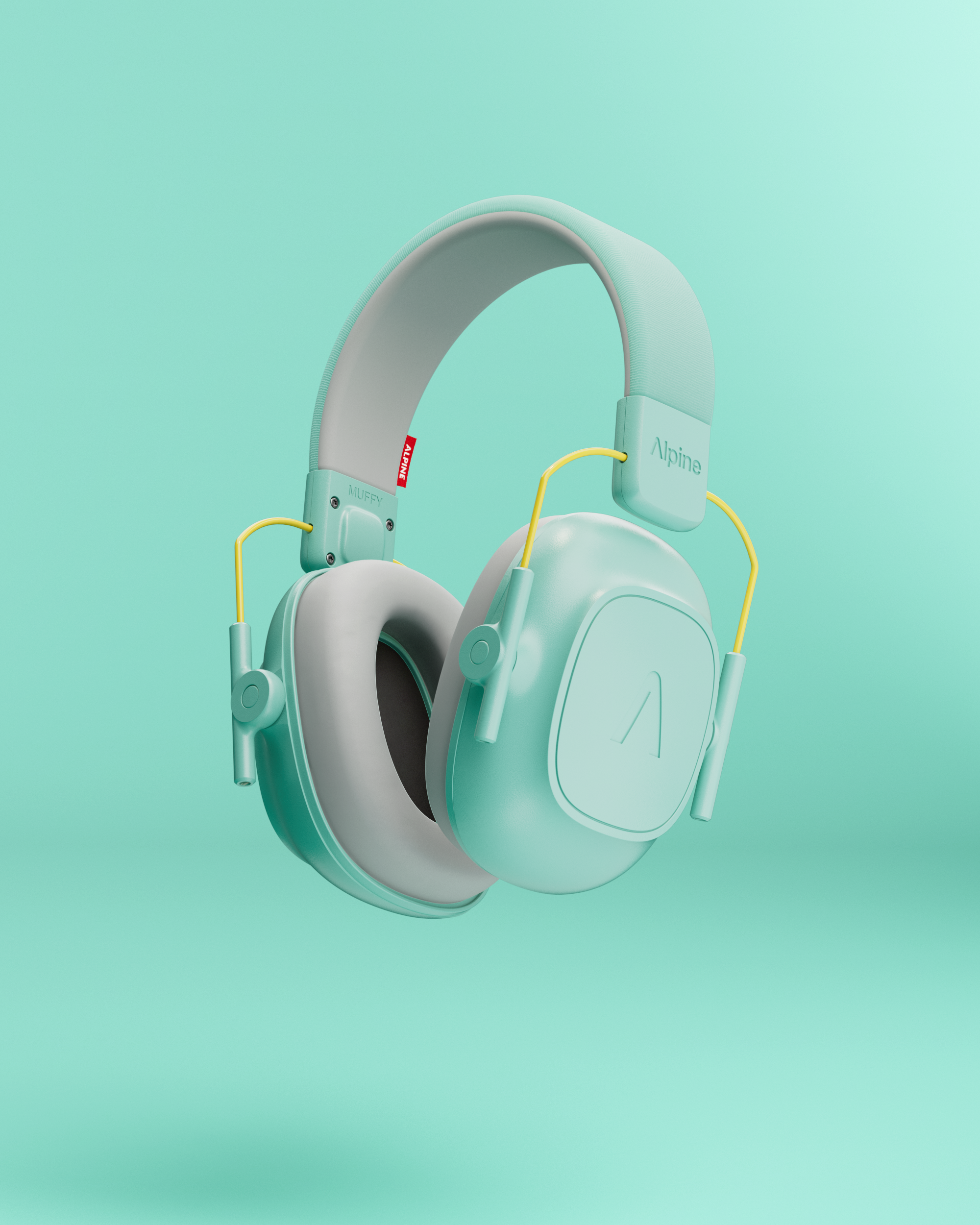 alpine muffy kids earmuffs overview #color_mint