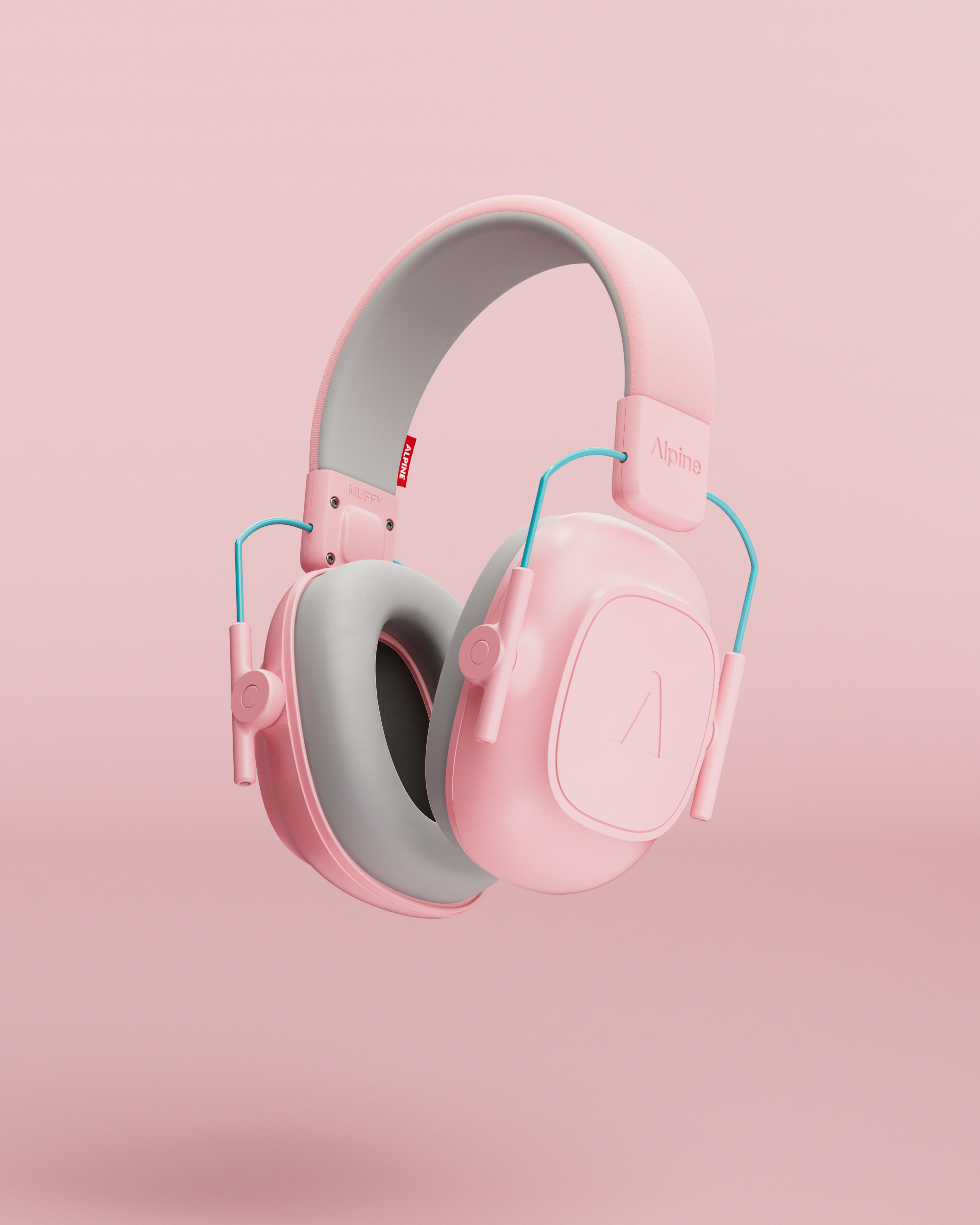 alpine muffy kids earmuffs overview #color_pink