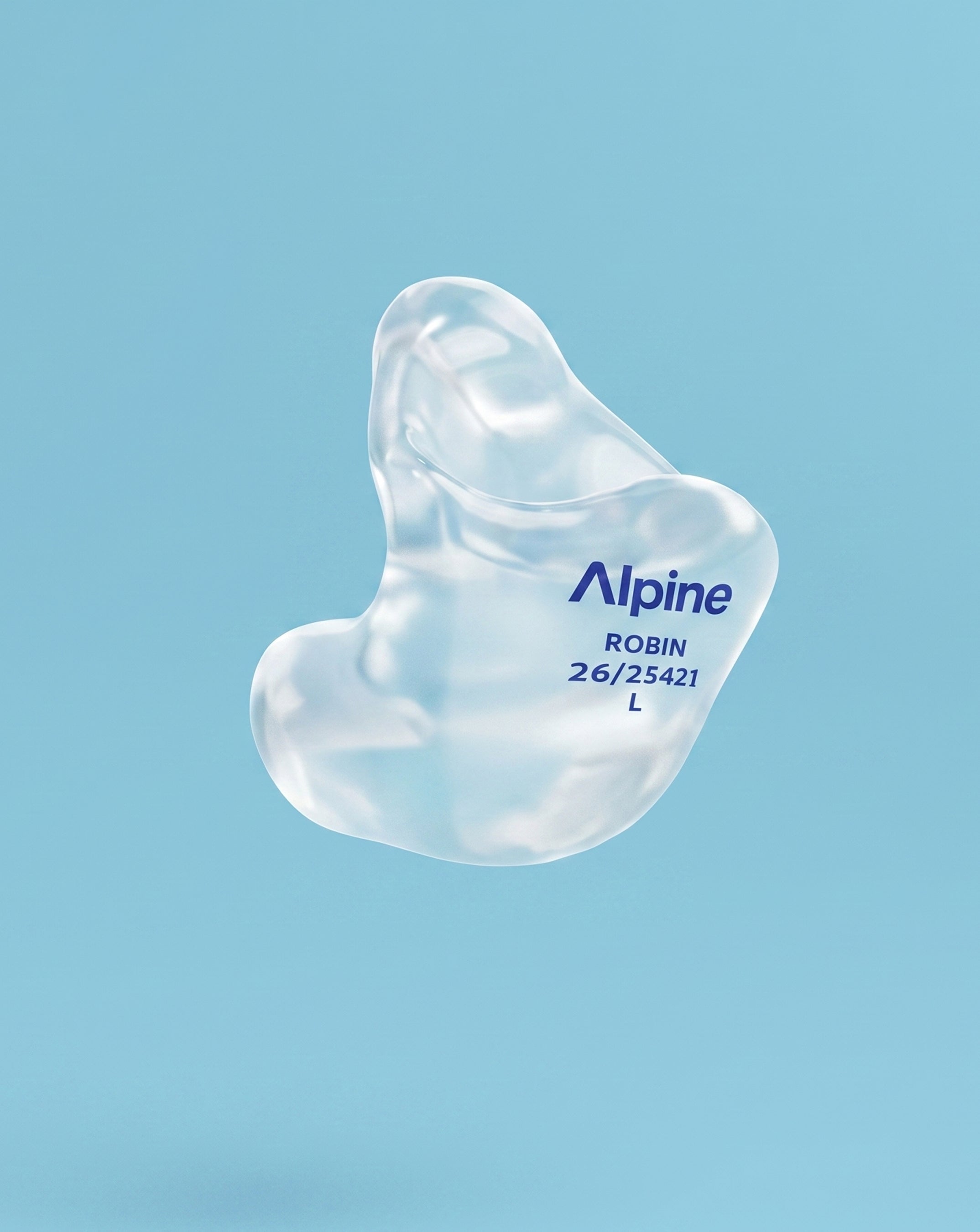 SleepSoft op Maat one earplug transparent