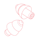 Technical illustration partyplug pro Alpine