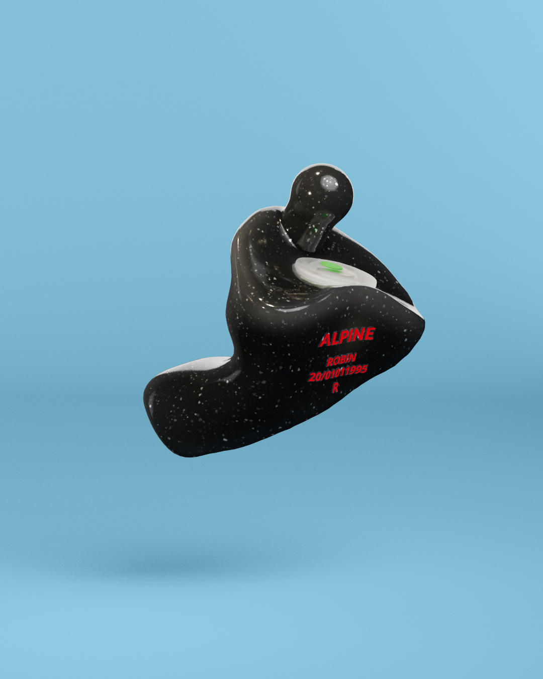 alpine motosafe op maat oordoppen onyx zwart