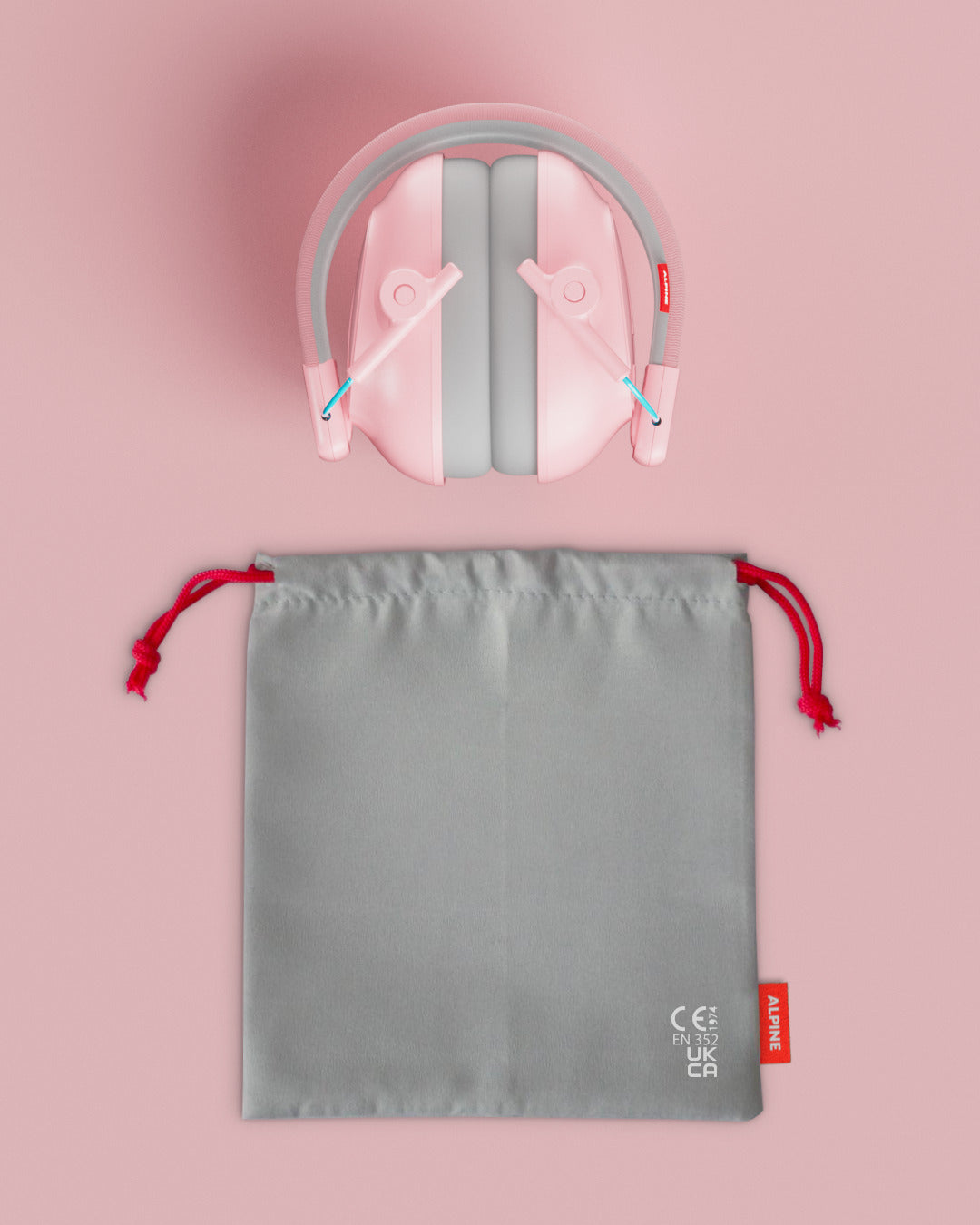 alpine muffy kids earmuffs for kids overview including accessories pink #color_pink