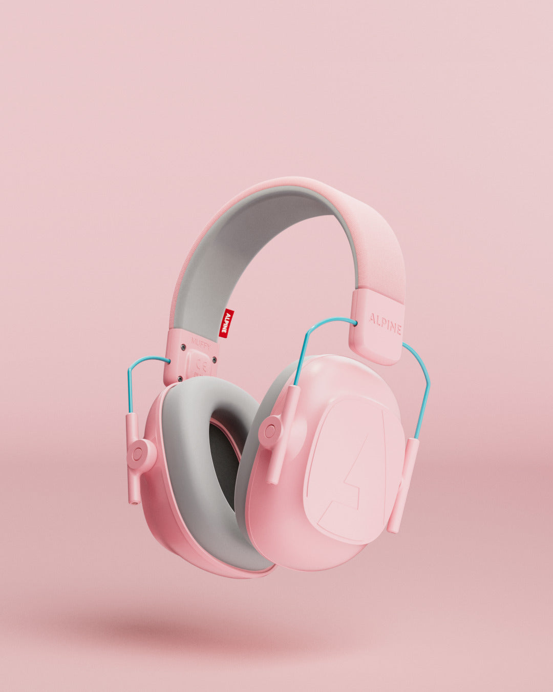 alpine muffy kids earmuffs for kids pink
