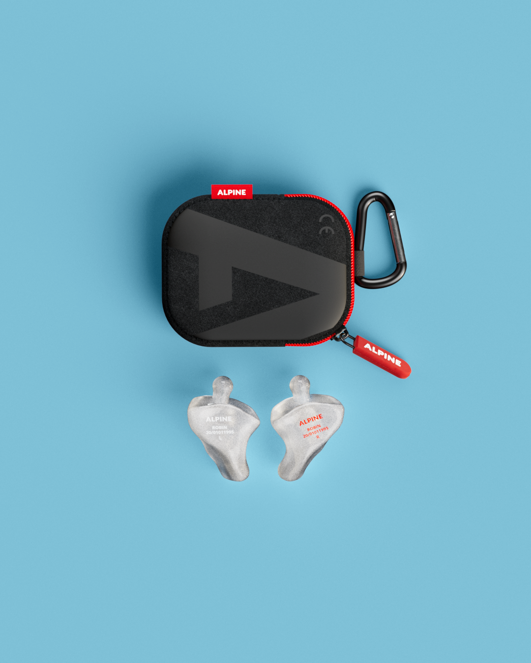 Alpine PartyPlug Custom oordoppen op maat overzicht inclusief accessoires metallic zilver