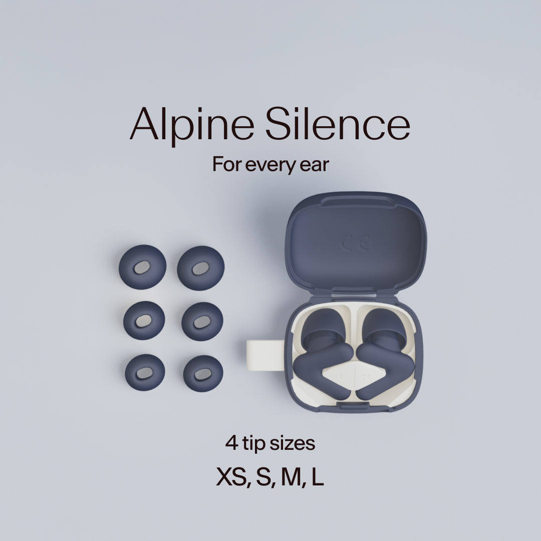 Case with multiple tip sizes – Alpine Silence midnight blue