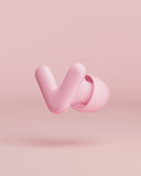 Alpine Silence one earplug product image – pink