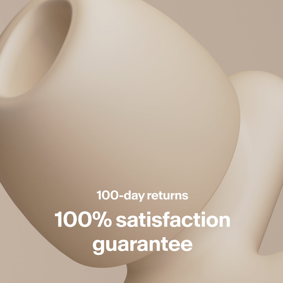 100% satisfaction guarantee – Alpine Silence beige