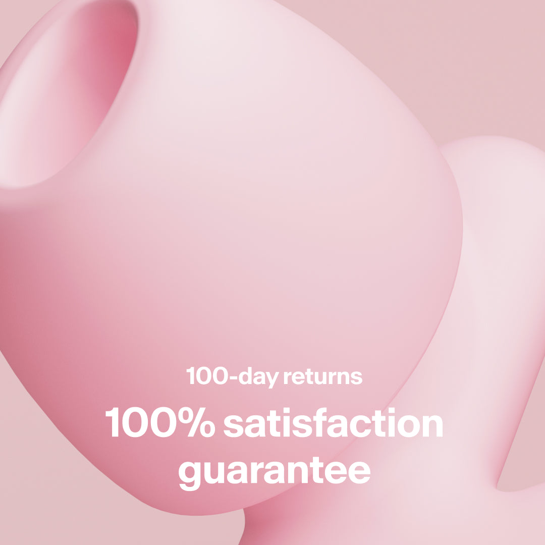 100% satisfaction guarantee – Alpine Silence pink