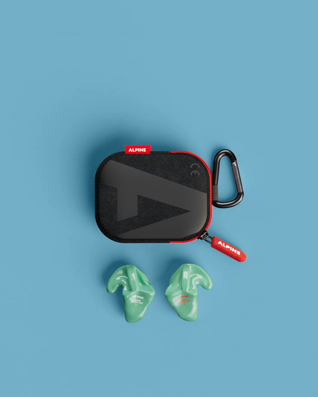 alpine swimsafe custom 4d 1 stuk zwemoordoppen op maat overzicht inclusief accessoires groen