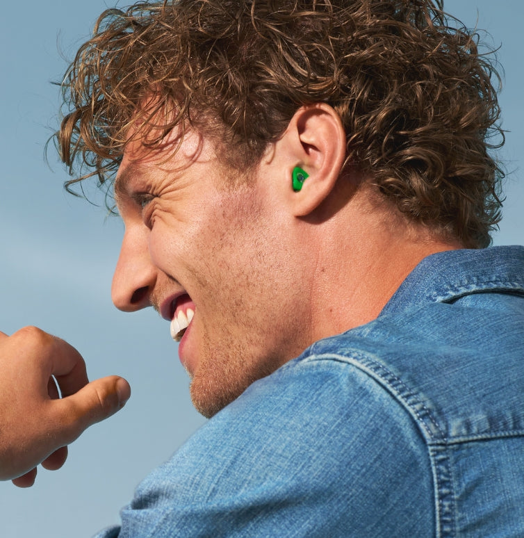 Alpine motor oordoppen op maat motor detail