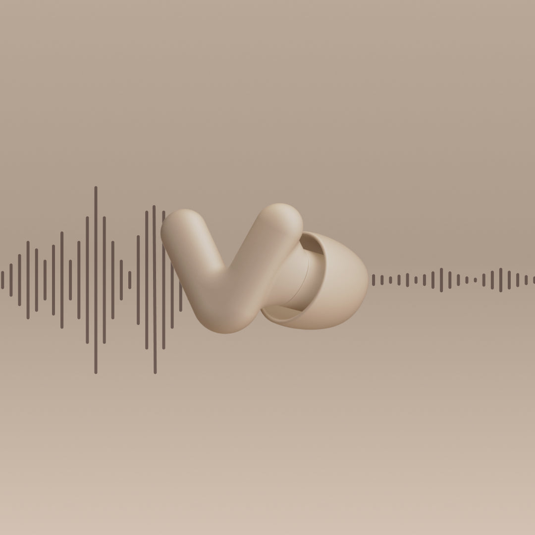 Alpine Silence single earplug beige