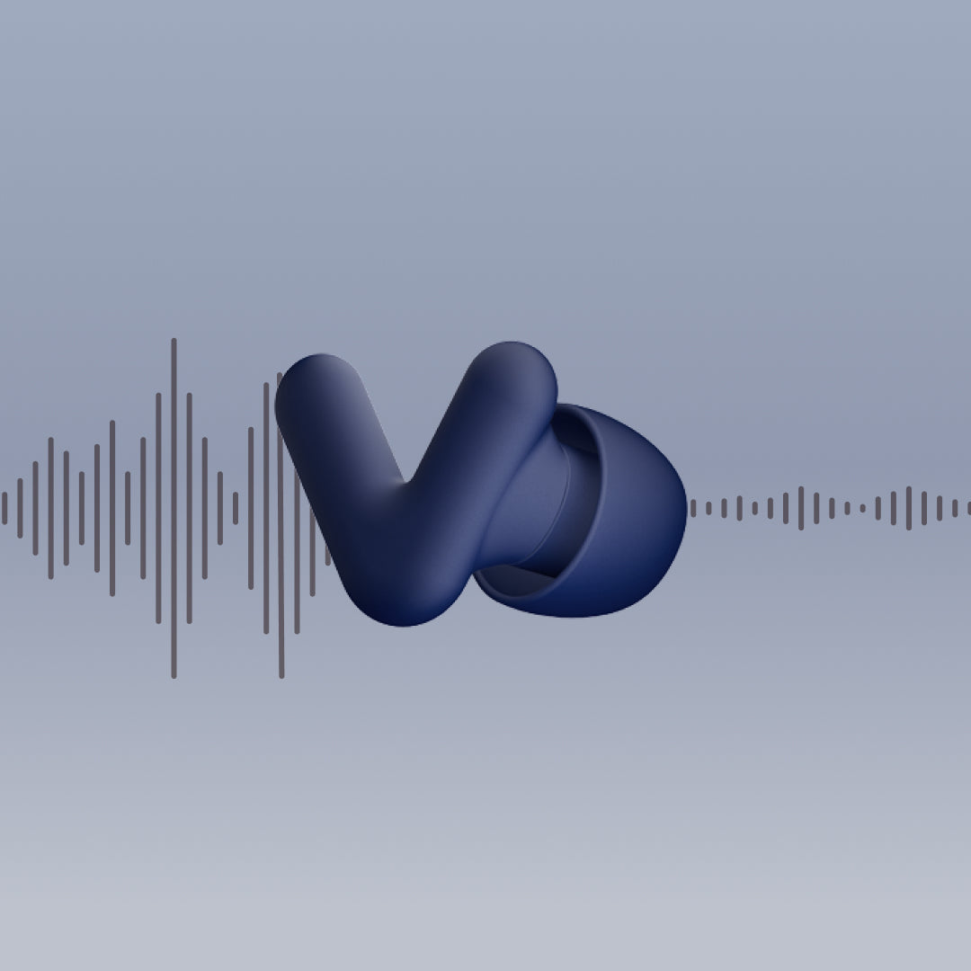 Alpine Silence single earplug midnight blue