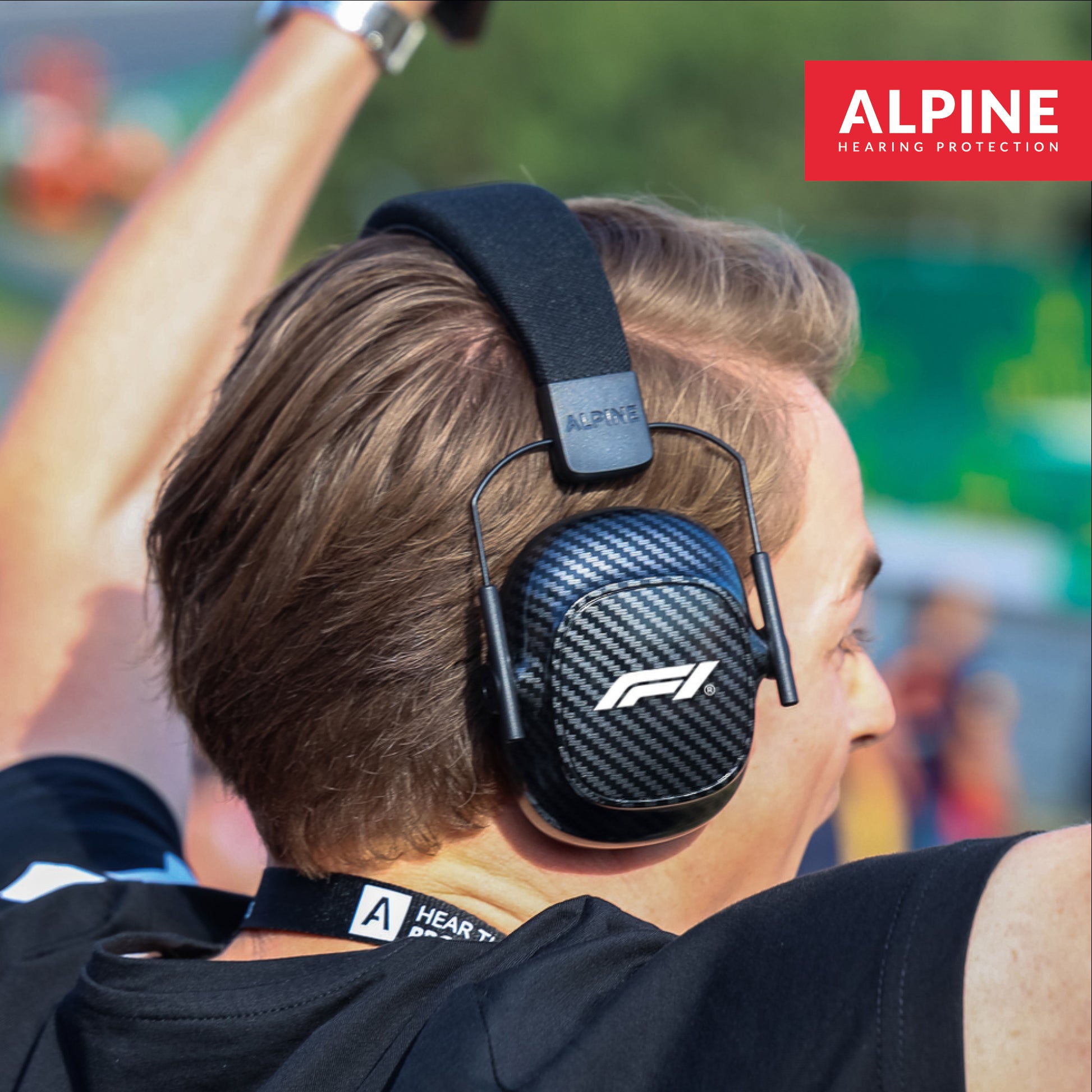 Formula 1® Racing Pro Earmuff - Alpine Hearing Protection