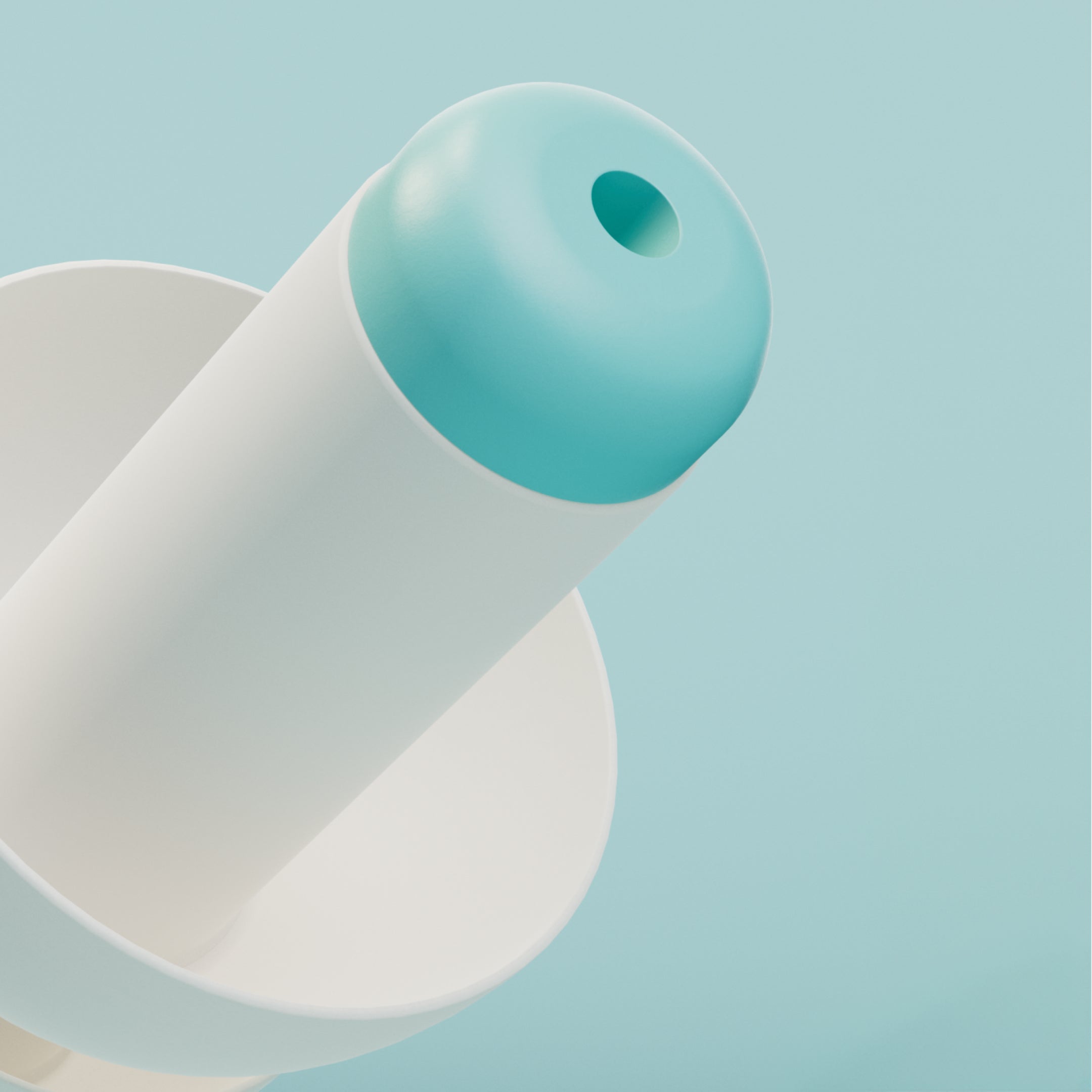 Close-up of the filter on an Alpine Pluggies Kids earplug