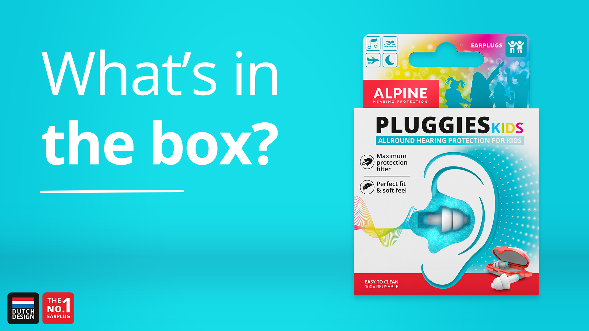 Alpine Pluggies earplug for kids – Alpine Hearing Protection