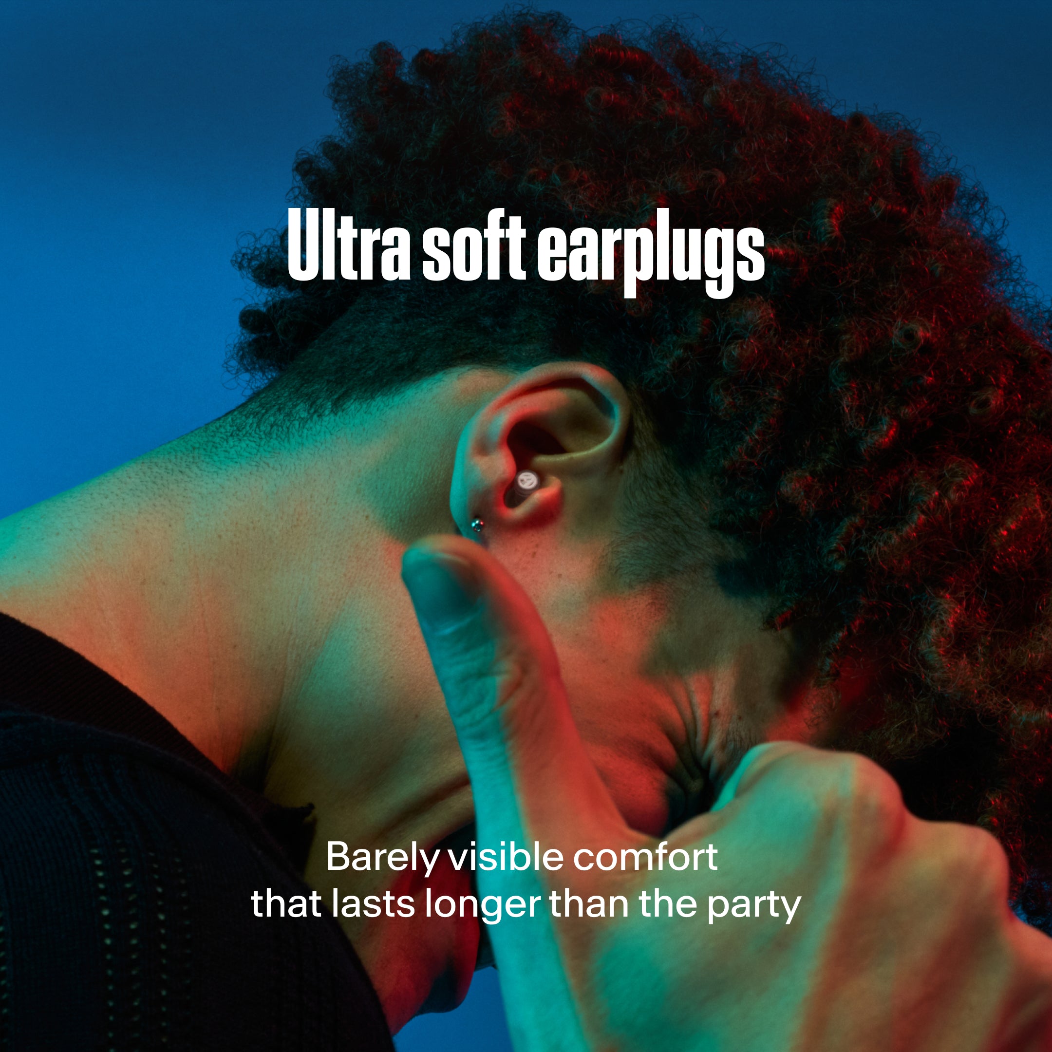 Alpine PartyPlug Pro festival earplugs transparent