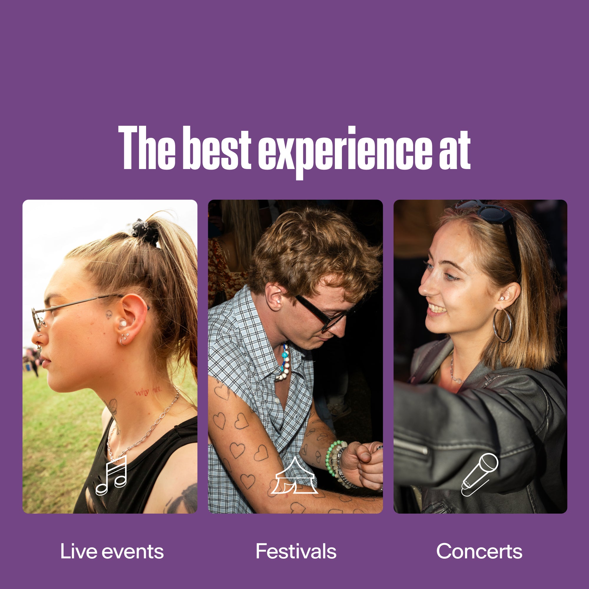 Alpine PartyPlug Pro festival earplugs occasions