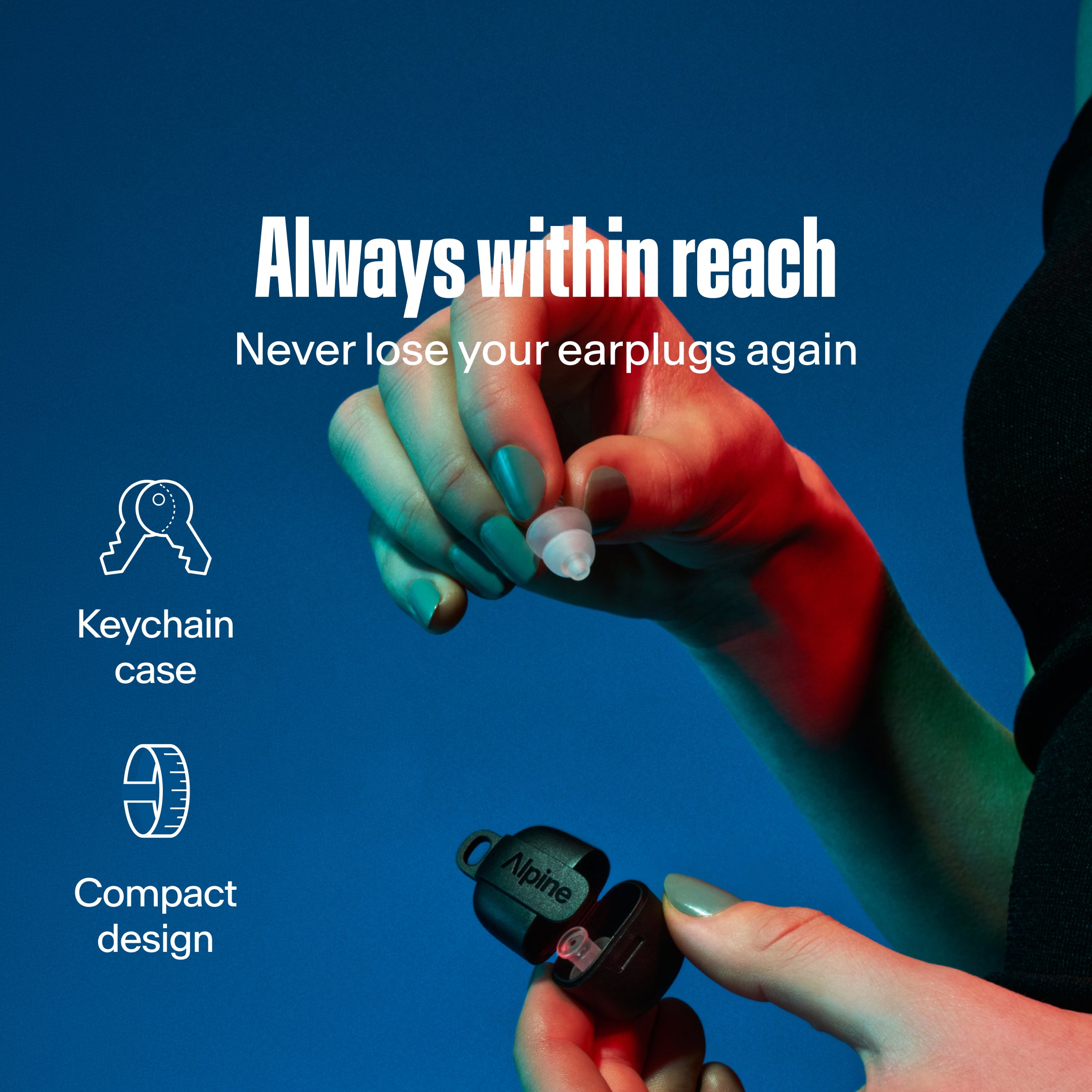 Alpine PartyPlug festival earplugs productdetail transparant 