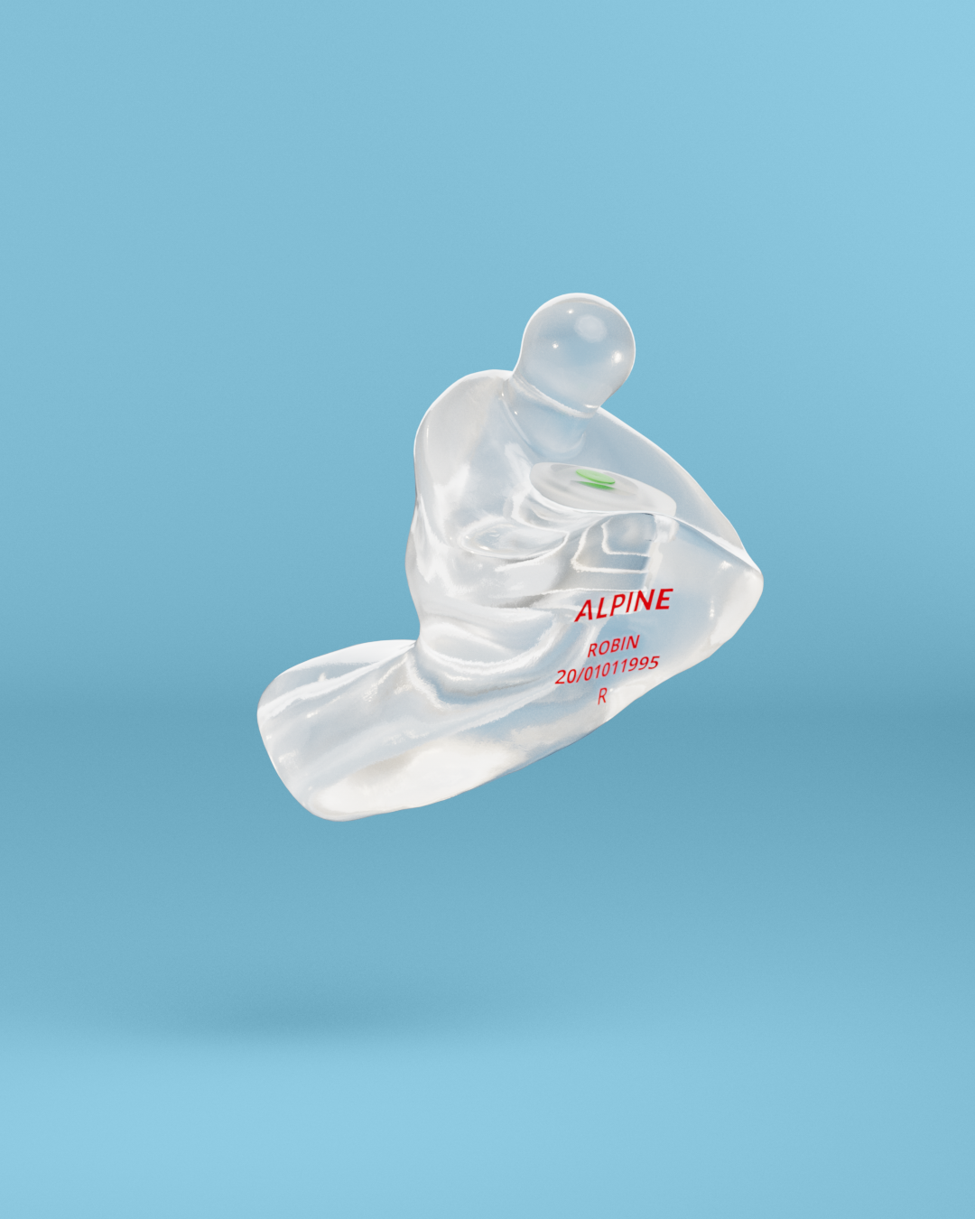 alpine motosafe op maat oordoppen  transparant 