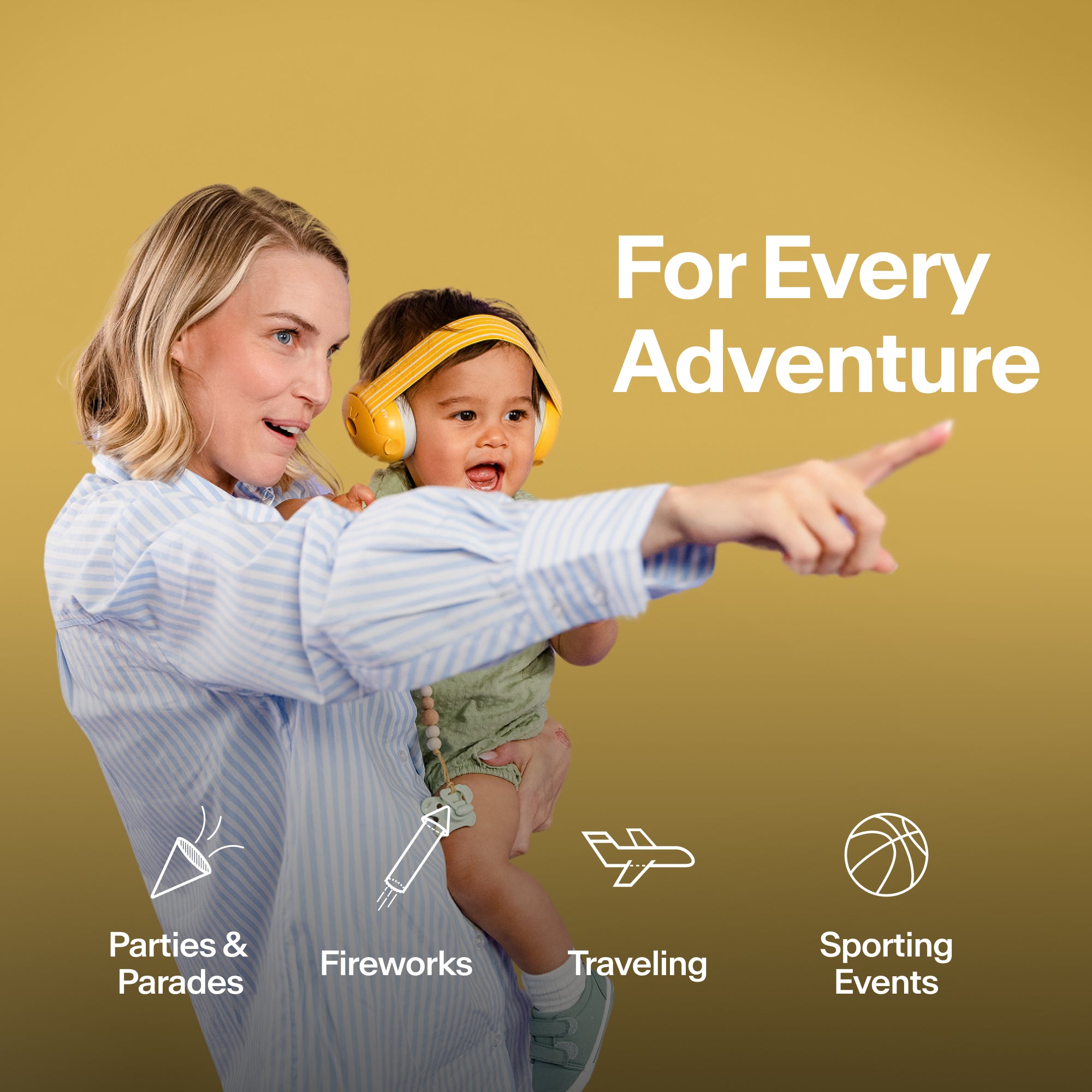 alpine muffy baby classic earmuffs for babies yellow for every adventure