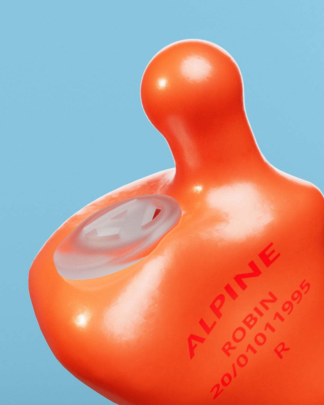 alpine musicsafe custom 4d 1 stuk oordoppen productdetail oranje 