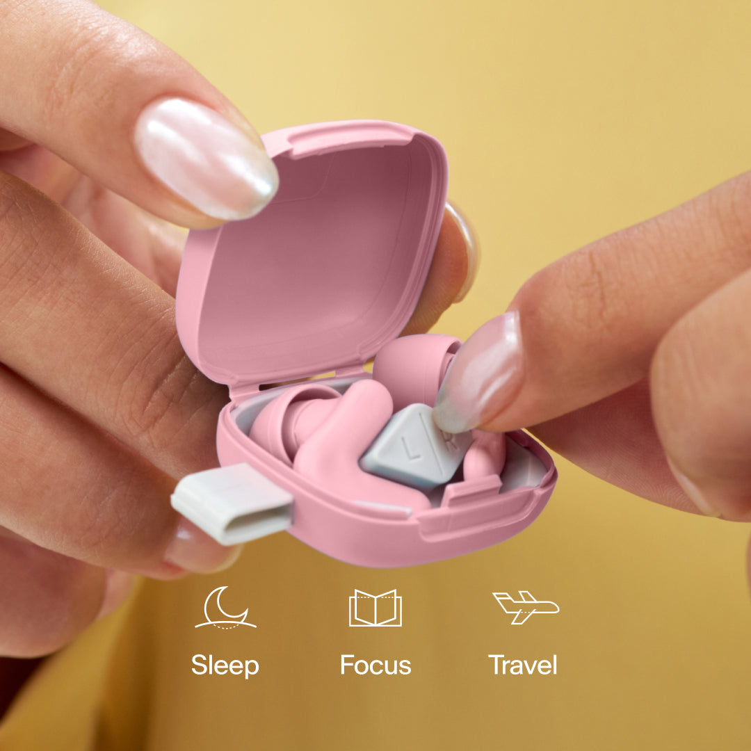 Alpine Silence earplugs in case – pink #color_pink