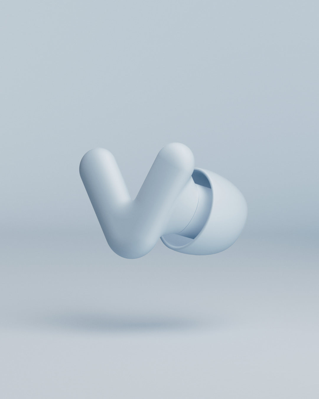 Alpine Silence one earplug product image – blue 