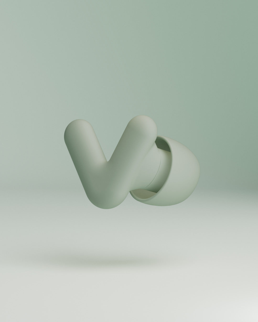 Alpine Silence one earplug product image – green 