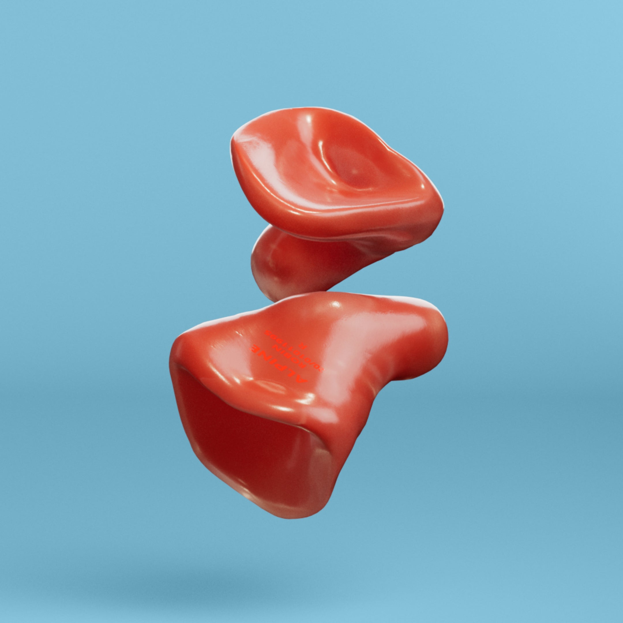 alpine sleepsoft custom 4d oordoppen rood 