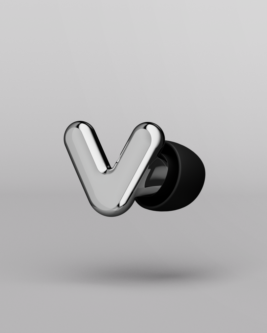rendering alpine tune one earplug in silver