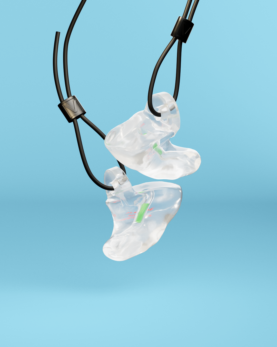 Alpine Worksafe transparant cable duo 