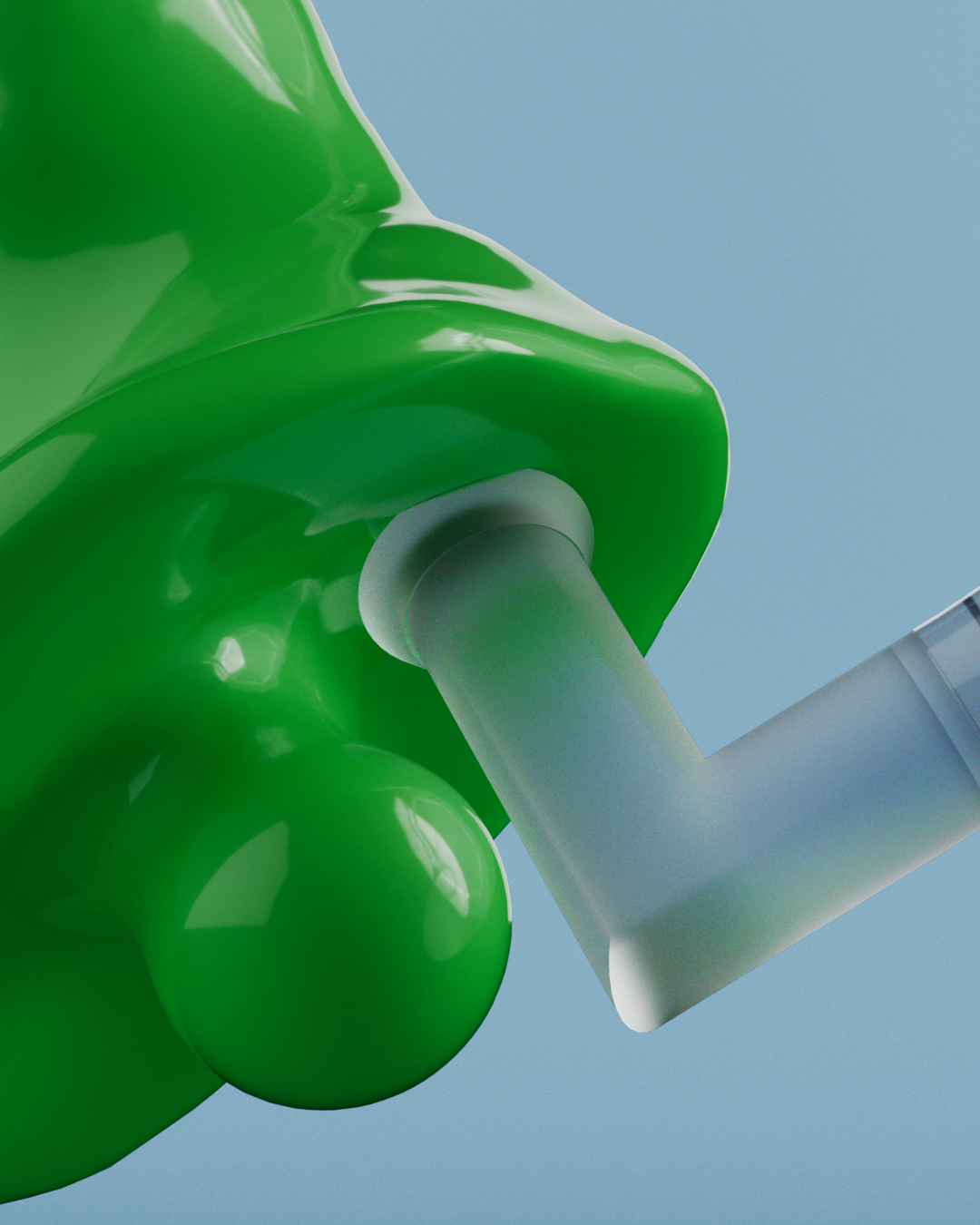 porto oordroppen op maat detail groen 