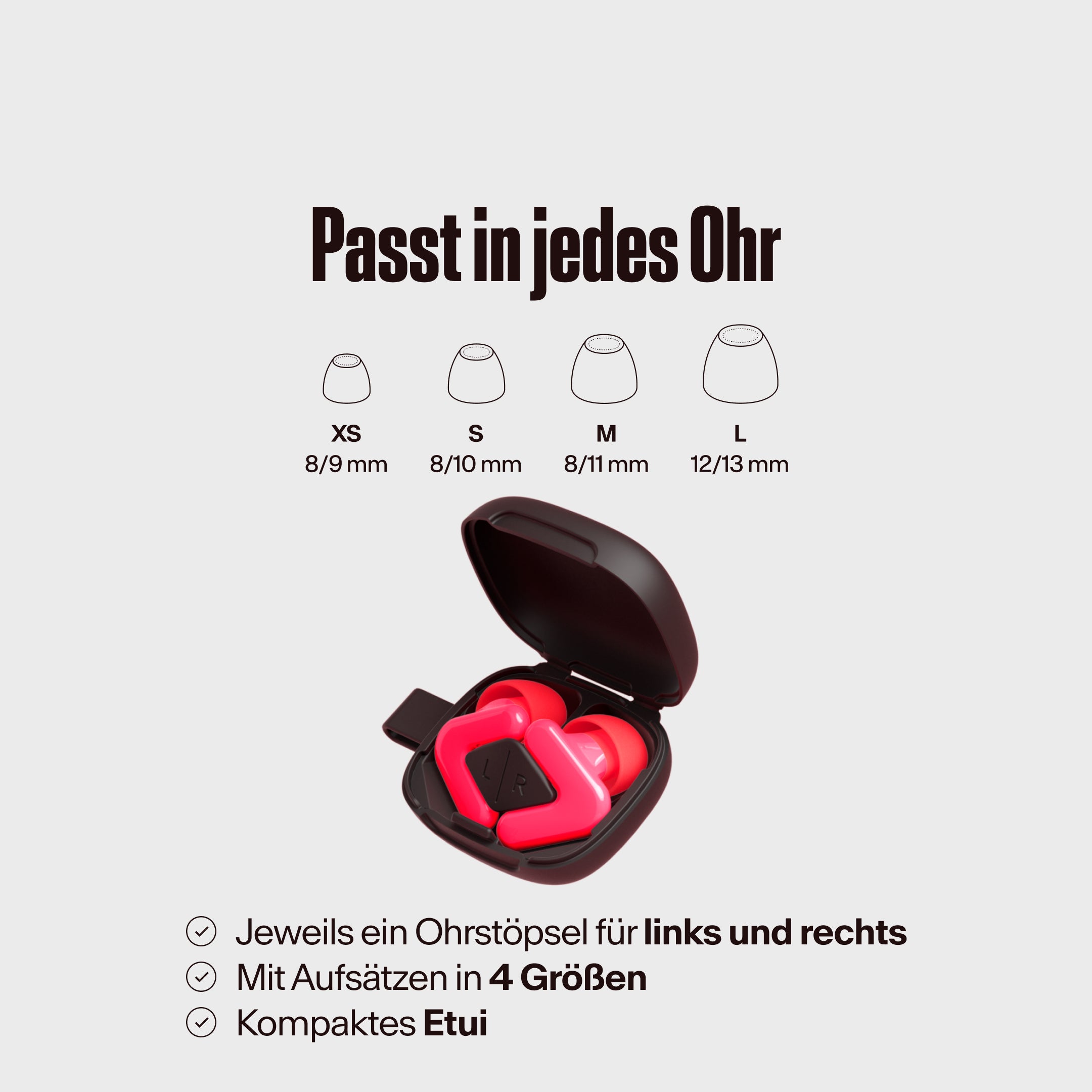 Alpine Tune Verpackung in Neon-Pink, Text &