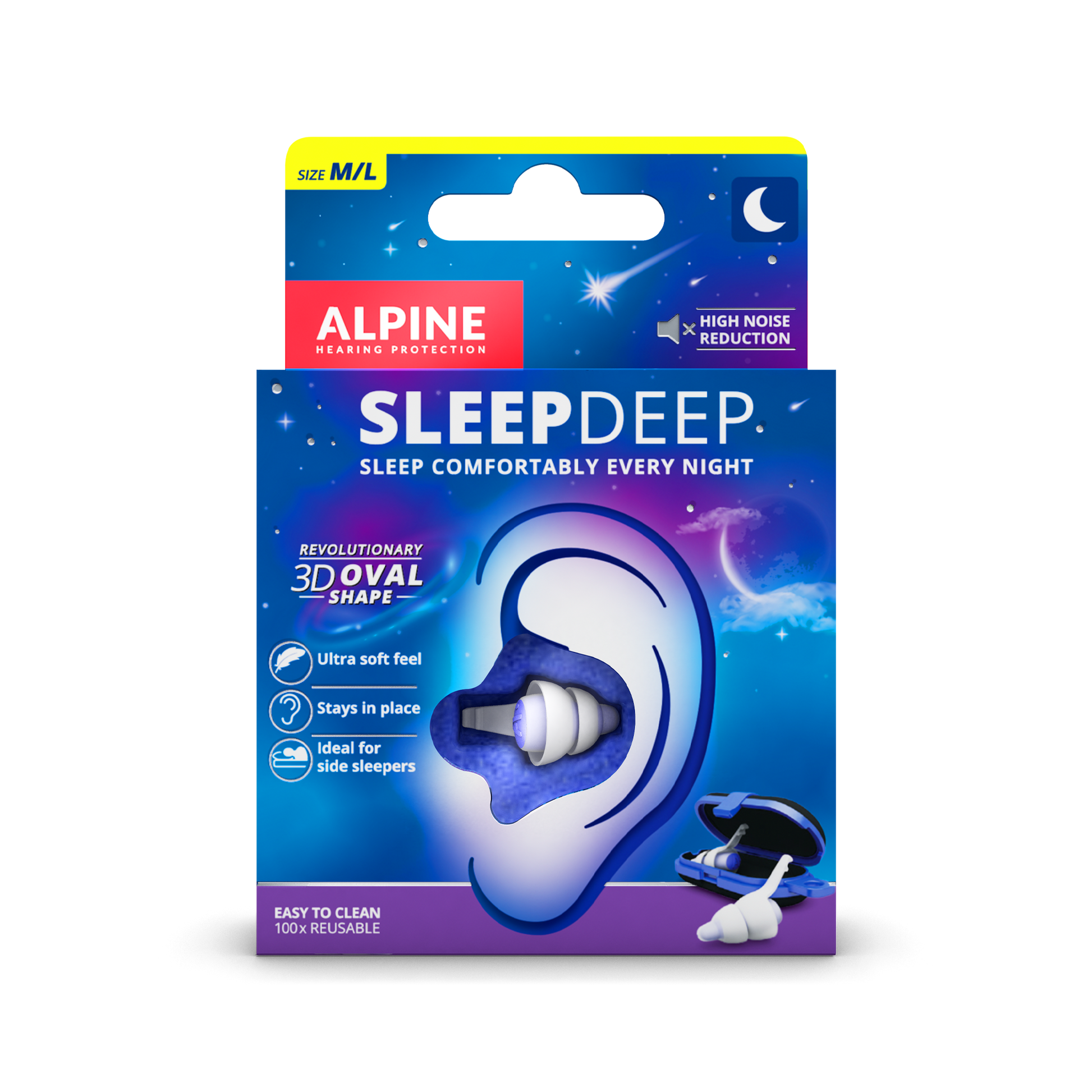 Tapones para los oídos Alpine SleepDeep para dormir mejor – Alpine Hearing  Protection
