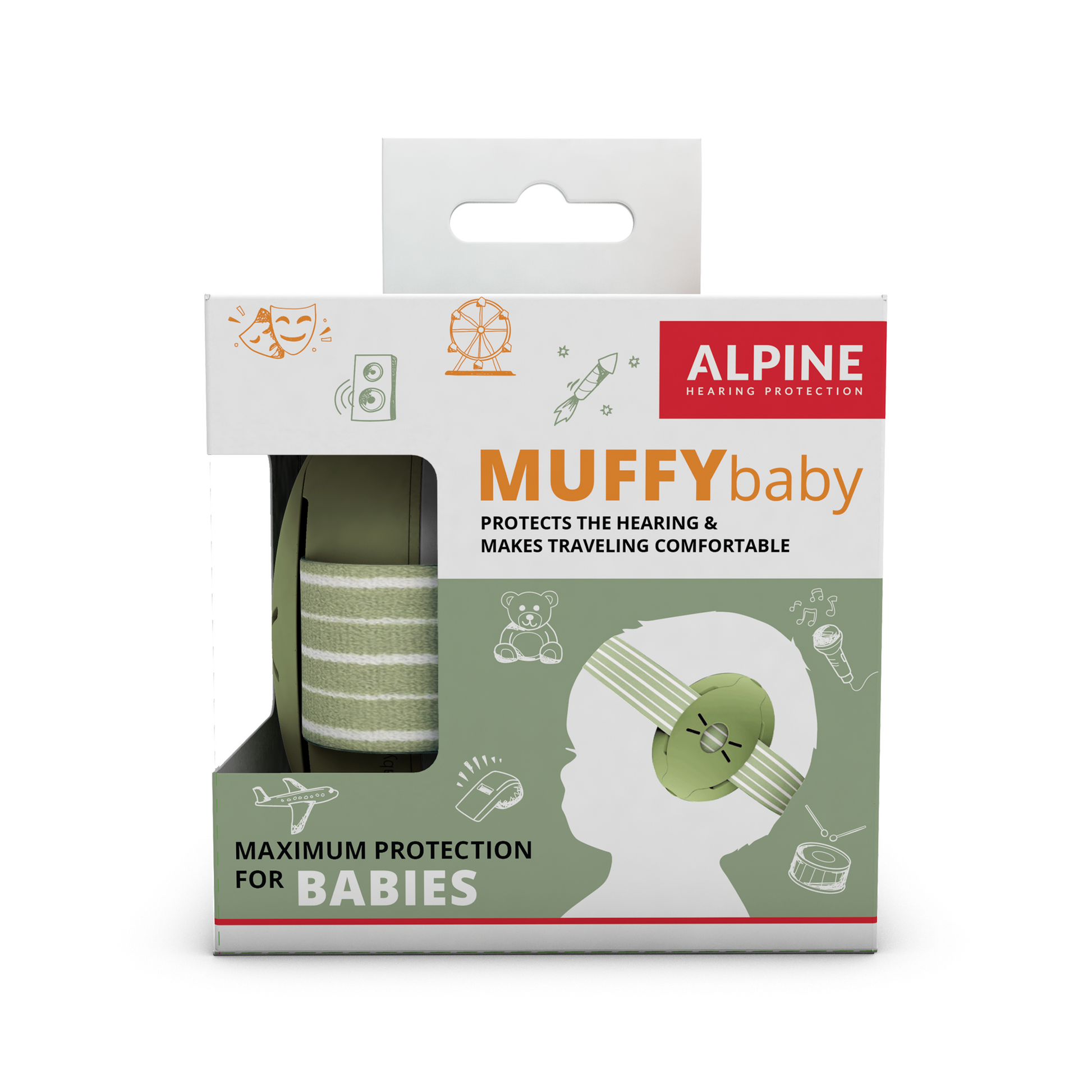 Alpine Muffy Baby Protección auditiva Auriculares para bebés