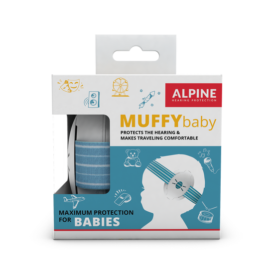 Alpine hearing protection Earplugs earmuffs protect your ear red dot award Muffy Baby Muffy Kids Pluggies Kids protection kids children packaging 