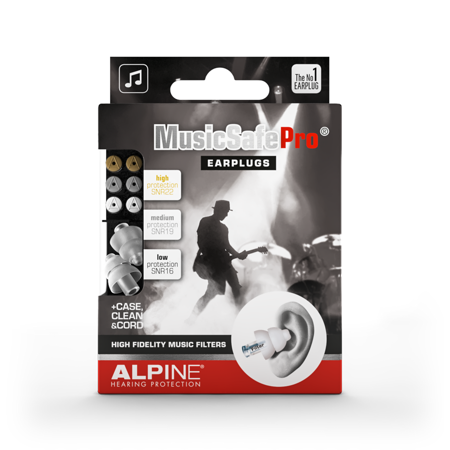 Alpine MusicSafe Pro earplugs for musicians Alpine hearing protection Earplugs earmuffs protect your ear red dot award party concert festival partyplug MusicSafe MusicSafe Earmuff MusicSafe Pro