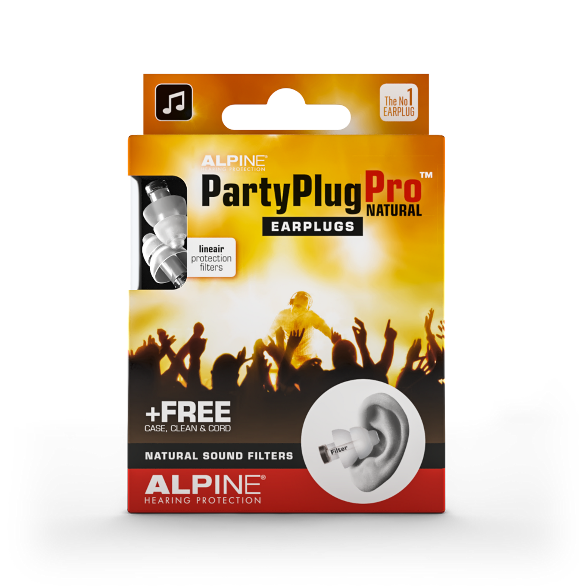 PartyPlug Pro Natural – Alpine Hearing Protection